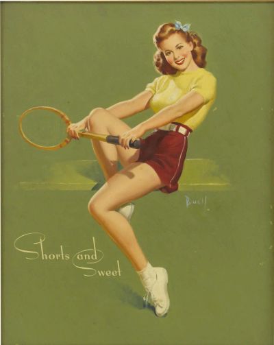 Лот: 4063011. Фото: 1. Постер (плакат) Pin-up USA # 13... Холсты чистые