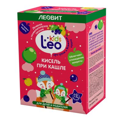 Лот: 24889683. Фото: 1. Леовит Лео Кидс кисель для детей... Лекарства