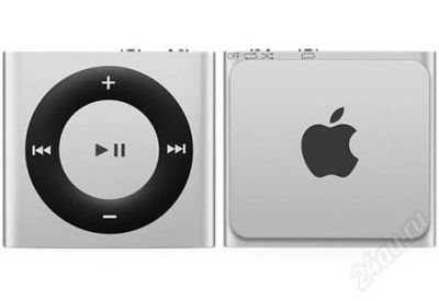Лот: 2364688. Фото: 1. Apple iPod shuffle 2GB Silver... Плееры
