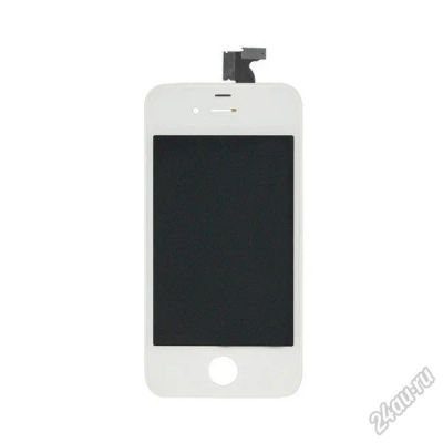 Лот: 5644557. Фото: 1. Дисплей для iPhone 4 Белый (экран... Дисплеи, дисплейные модули, тачскрины