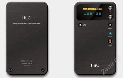 Лот: 2423660. Фото: 1. Fiio E17 портативный ЦАП/усилитель... Другое (аудиотехника)