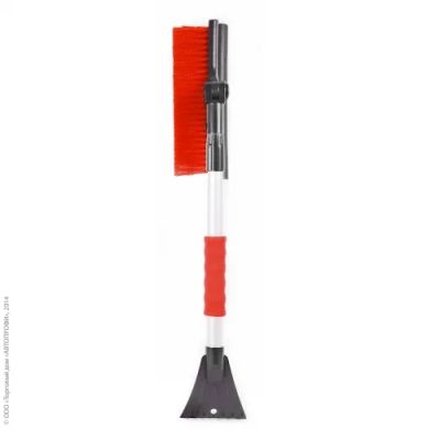 Лот: 5517908. Фото: 1. щетка для снега SB-1456 BK/RD. Щётки, тряпки, скребки для автомобиля