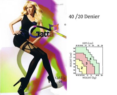 Лот: 8817715. Фото: 1. колготки gatta girl up 04 nero... Колготки, чулки