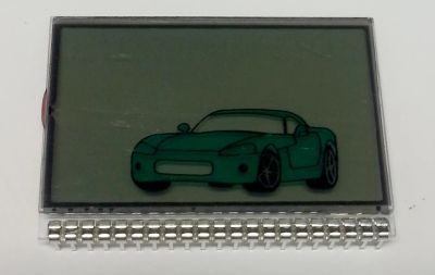 Лот: 3200271. Фото: 1. LCD Дисплей брелка сигнализации... Автомобильные сигнализации