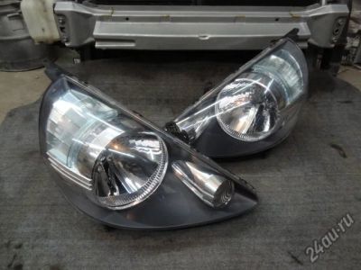 Лот: 5123442. Фото: 1. Фары fit honda 2004-2007г. рестаил... Оптика и освещение