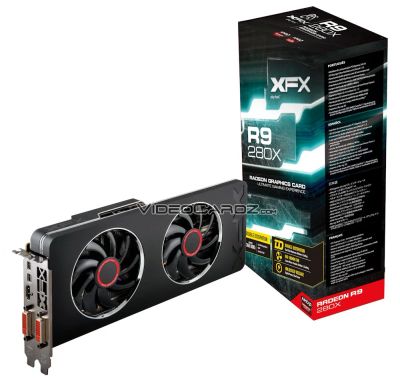 Лот: 4370231. Фото: 1. Radeon R9 280X XFX Double D R9-280X-TDFD... Видеокарты
