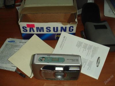 Лот: 101512. Фото: 1. Пленочный фотоаппаратSamsung Fino... Плёночные компактные