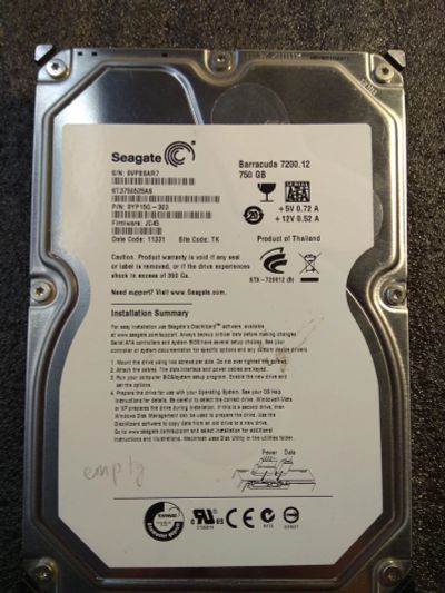 Лот: 21443396. Фото: 1. Жесткий диск HDD Seagate Barracuda... Жёсткие диски (HDD)