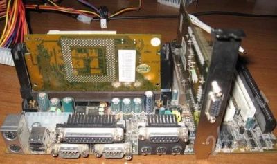 Лот: 697764. Фото: 1. Материнская плата MSI MS-6156... Материнские платы