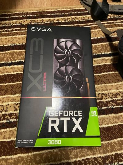 Лот: 19842055. Фото: 1. RTX 3080 EVGA XC3 Gaming ULTRA. Видеокарты