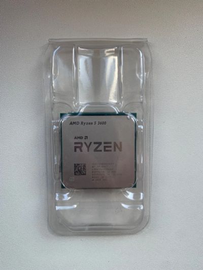 Лот: 18929845. Фото: 1. Процессор ryzen 5 3600 oem 2-ой. Процессоры