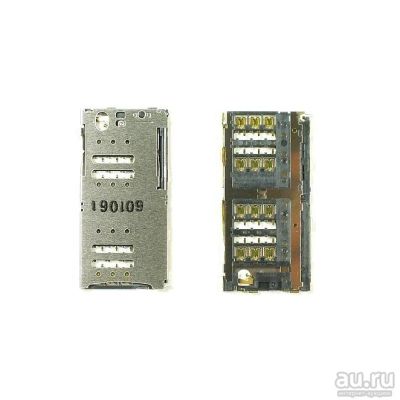 Лот: 13409410. Фото: 1. Коннектор SIM Meizu M1 Note/Fly... Другое (запчасти, оборудование)