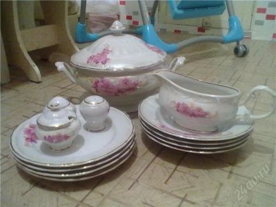 Лот: 2429232. Фото: 1. Сервиз столовый (часть), новый. Сервизы, наборы посуды