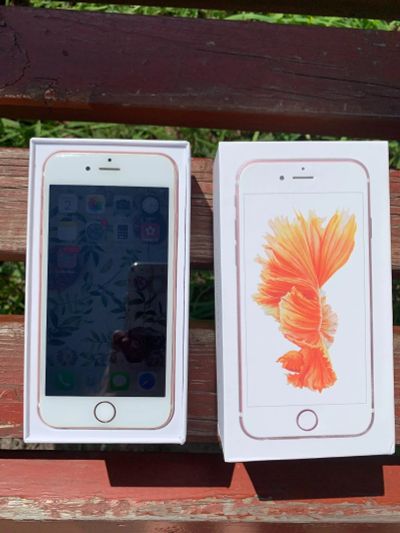 Лот: 14314026. Фото: 1. iPhone 6s, Rose Gold, 16 gb. Смартфоны