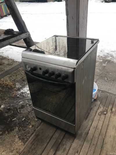 Лот: 18289697. Фото: 1. Газовая плита Hotpoint Ariston. Плиты, духовые шкафы, варочные поверхности