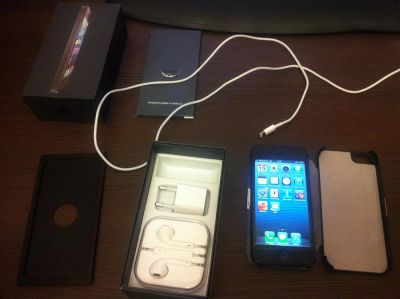 Лот: 3745939. Фото: 1. Apple Iphone 5 16gb iOS 6.1.4. Смартфоны