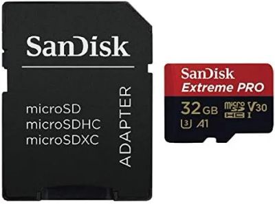 Лот: 24980293. Фото: 1. Карта памяти SanDisk 32GB Extreme... Карты памяти