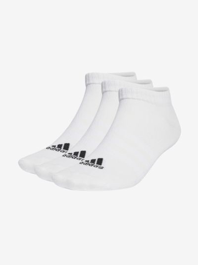 Лот: 22439774. Фото: 1. Носки adidas, 3 пары, Белый. Другое (спортивная одежда)
