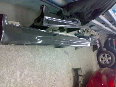 Лот: 5029102. Фото: 1. Honda Stream Пороги пара. Детали тюнинга