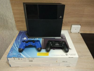 Лот: 16842315. Фото: 1. Sony Playstation 4 500Gb. Игровые приставки, консоли