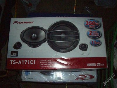 Лот: 1762255. Фото: 1. Компонентная акустика Pioneer... Акустика автомобильная