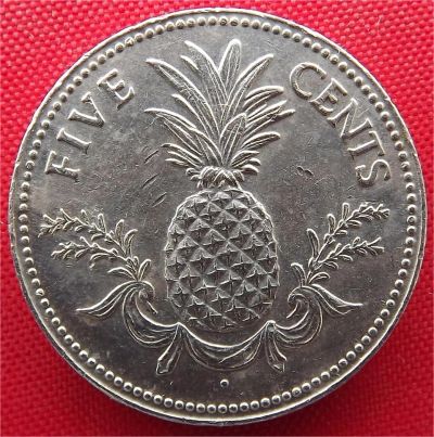 Лот: 1588563. Фото: 1. (№686) 5 центов 1975 (Багамские... Америка