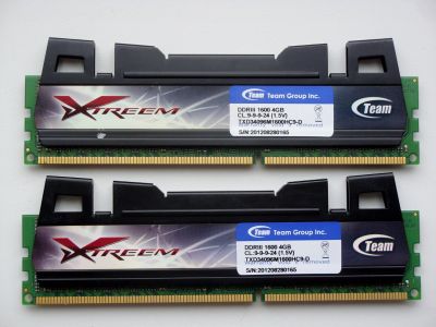 Лот: 11434081. Фото: 1. 8Gb (2 x 4Gb) Team Group Xtreem... Оперативная память