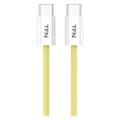 Лот: 24536806. Фото: 1. Кабель TFN 2хUSB Type-C 60W 1... Дата-кабели, переходники