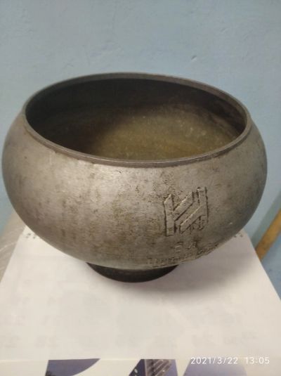 Лот: 17374403. Фото: 1. чугунок алюминевый. Жаровни, казаны