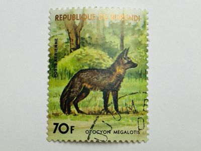 Лот: 23316548. Фото: 1. Африканские животные. Большеухая... Марки
