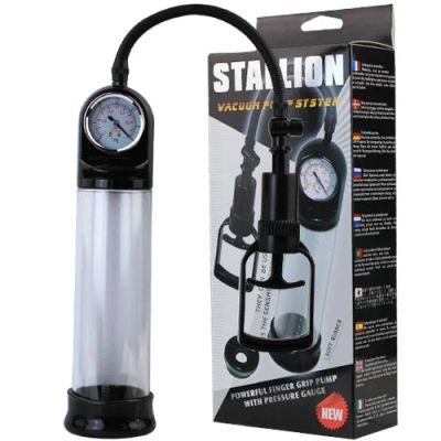 Лот: 5033663. Фото: 1. Помпа вакуумная с манометром Stallion. Игрушки