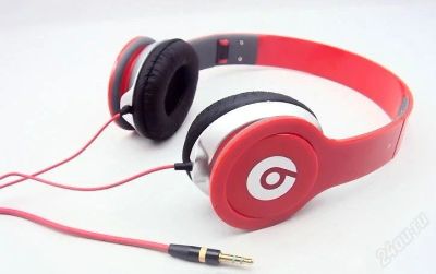 Лот: 3742160. Фото: 1. Beats audio by dr.dre красные. Наушники, гарнитуры