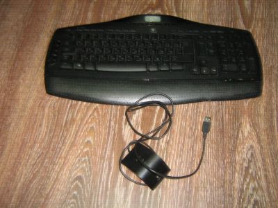 Лот: 7375050. Фото: 1. без проводная клавиатура @ logitech... Клавиатуры и мыши