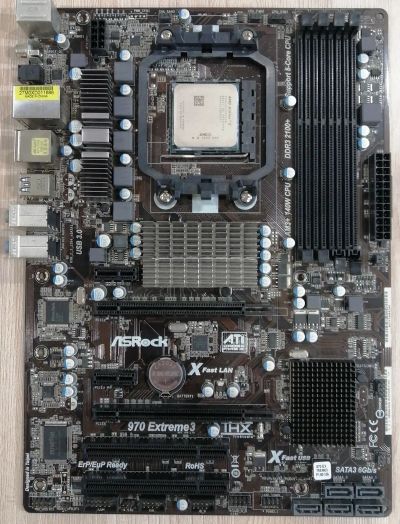 Лот: 19577383. Фото: 1. ASRock 970 Extreme3. Материнские платы