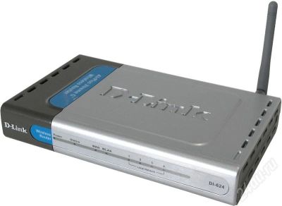 Лот: 217612. Фото: 1. Маршрутизатор D-Link DI-624 Wireless... Маршрутизаторы (роутеры)