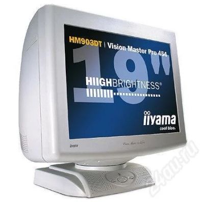 Лот: 60531. Фото: 1. Монитор Iyama 19 дюймов. ЭЛТ-мониторы