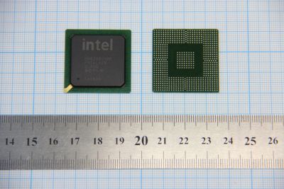 Лот: 12526946. Фото: 1. Южный мост Intel NH82801HBM SLA5Q. Микросхемы