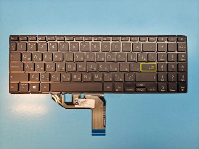 Лот: 16288540. Фото: 1. Клавиатура 90NB0SG4-R30RU0 для... Запчасти для ноутбуков