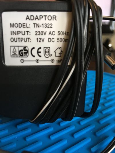 Лот: 12712552. Фото: 1. Блок питания 12V 500mA (N3). Зарядные устройства, блоки питания для бытовой техники