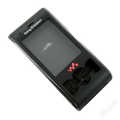 Лот: 2770885. Фото: 1. корпус sony ericsson w595 Черный. Корпуса, клавиатуры, кнопки