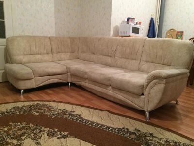 Лот: 4570326. Фото: 1. Продам диван-кровать+кресло. Кресла, пуфы