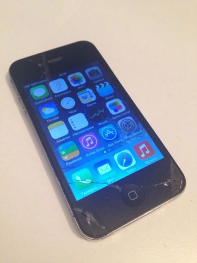 Лот: 5485976. Фото: 1. iPhone 4 16GB Black (Обмен). Смартфоны