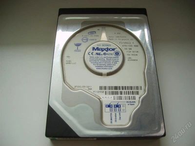 Лот: 2242723. Фото: 1. HDD Maxtor 30Gb IDE (рабочий). Жёсткие диски (HDD)