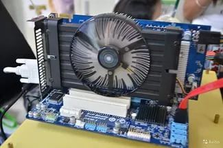 Лот: 7020918. Фото: 1. Б\У Gigabyte GV-N550OC-1GI DualDVI... Видеокарты