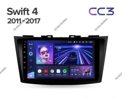 Лот: 20760490. Фото: 1. Магнитола Teyes CC3 Suzuki Swift... Автомагнитолы