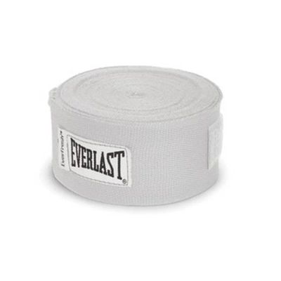 Лот: 22354619. Фото: 1. Бинты 4,55м 23 Everlast 4456NWHT... Одежда для боевых искусств