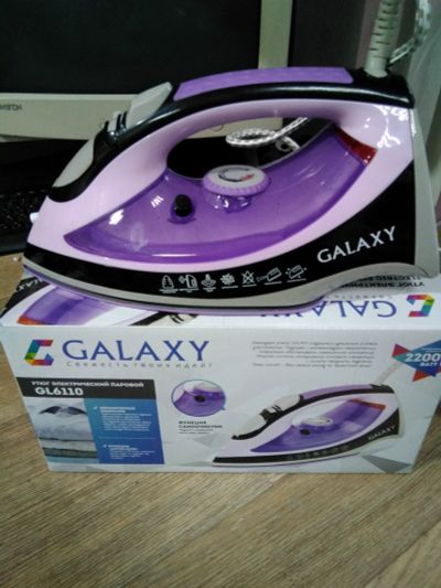 Лот: 16211615. Фото: 1. утюг galaxy gl 6110 новый. Утюги, парогенераторы, отпариватели