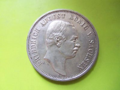 Лот: 4584829. Фото: 1. Саксония 3 марки 1913 г.,серебро... Германия и Австрия