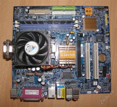 Лот: 2955101. Фото: 1. Gigabyte GA-K8N51GMF (встроенное... Материнские платы