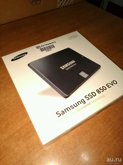 Лот: 10496001. Фото: 1. Новый SSD 120Gb Samsung 850 EVO. SSD-накопители